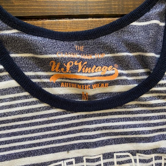 Myrtle Beach Striped Men's Tank - Picture 2 of 2